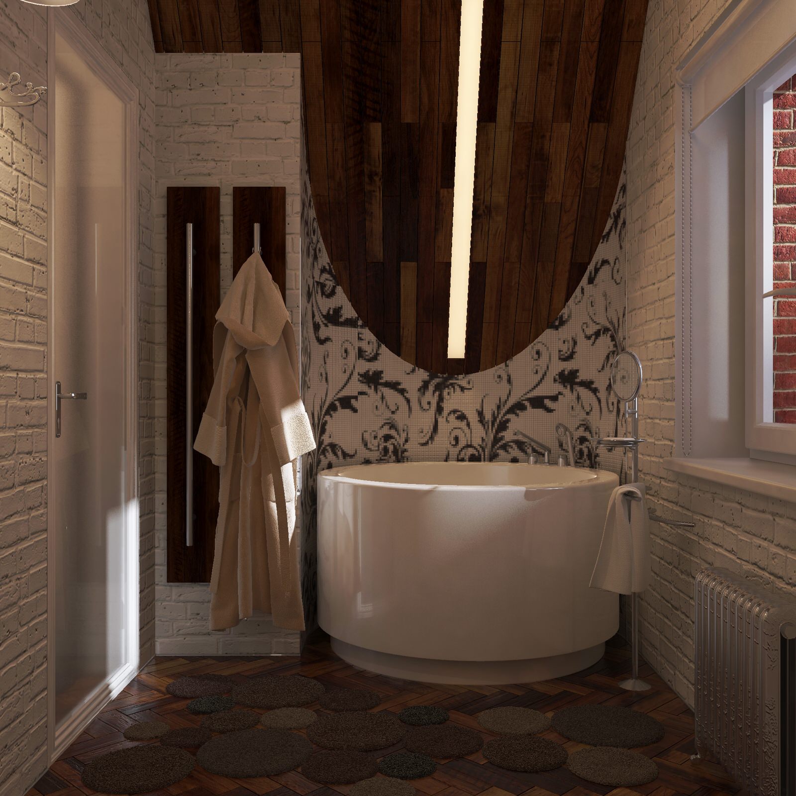 Дизайн-проект загородного дома в г. Пермь