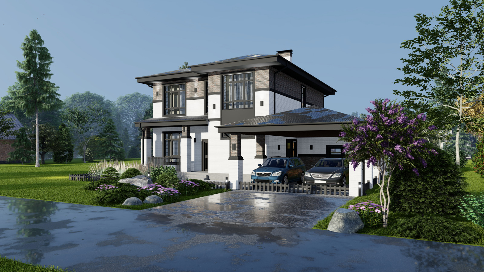 Дом в современном стиле