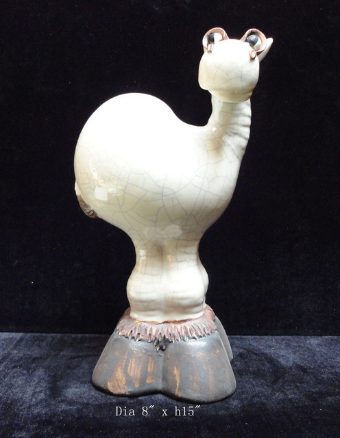 Artistic Cute Ceramic Horse Figure