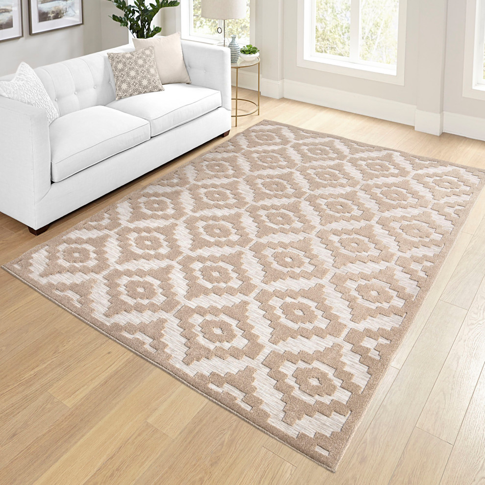 Orian Rugs Bozeman Driftwood 5'2" X 7'6" Area Rugs BCL/BOZE/43DR