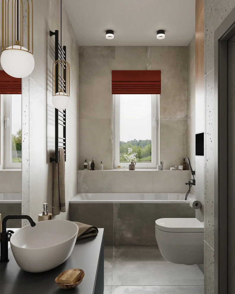 КП Дубки-парк, 100кв «Современный стиль, с элементами лофта»