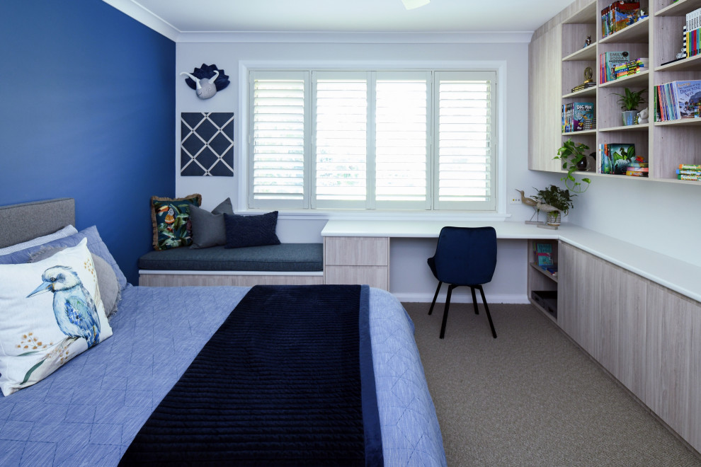 Inspiration for a contemporary kids' room in Sydney.
