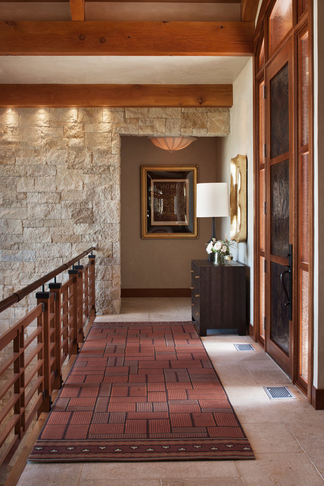 Inspiration for a transitional hallway in Philadelphia.