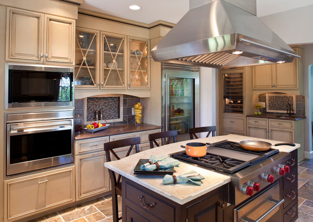 Hilltop transitional-kitchen