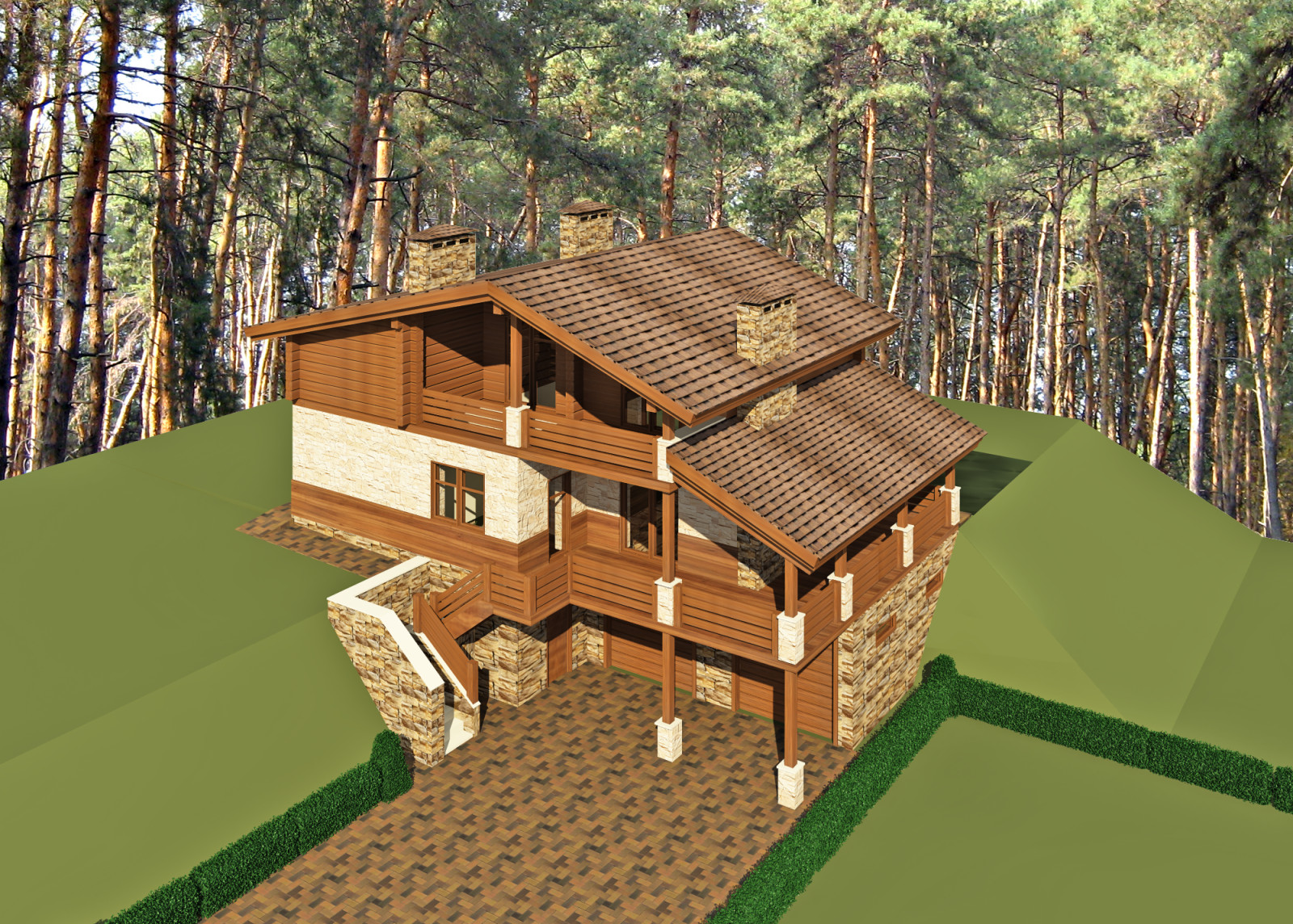 коттедж в Крыму