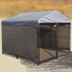 AKC Pro-Breeder Kennel with Cover, 10'W x 10'L x 6'H