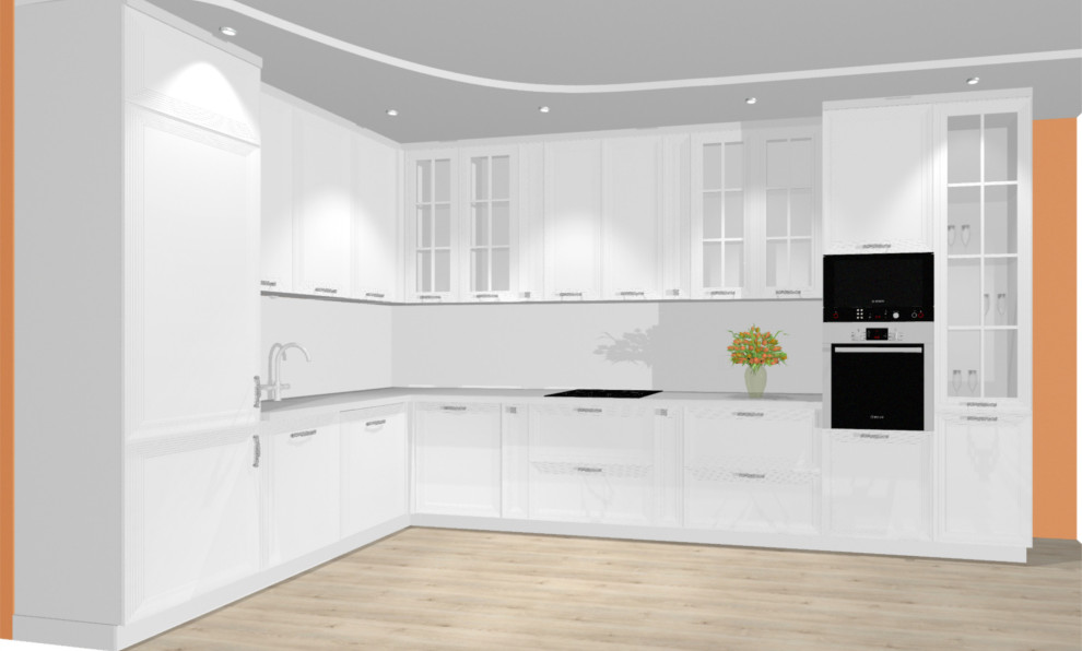 Подбор мебельных ручек к кухне расположение