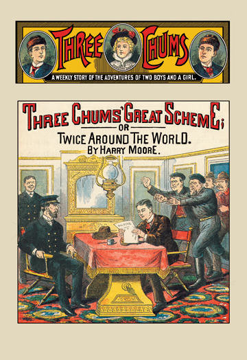 Three Chums: The Great Scheme, or Twice Around the World 20x30 poster