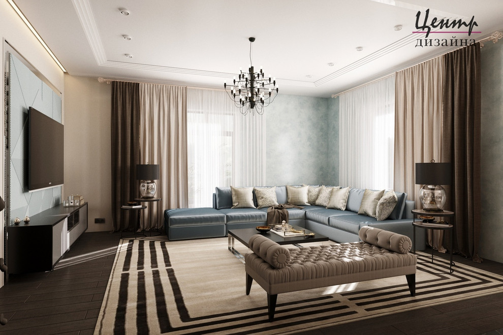 Современная классика (загородный дом)