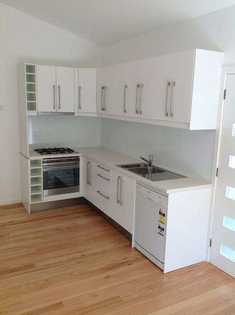 Granny Flat Warriewood Transitional Kitchen Sydney By