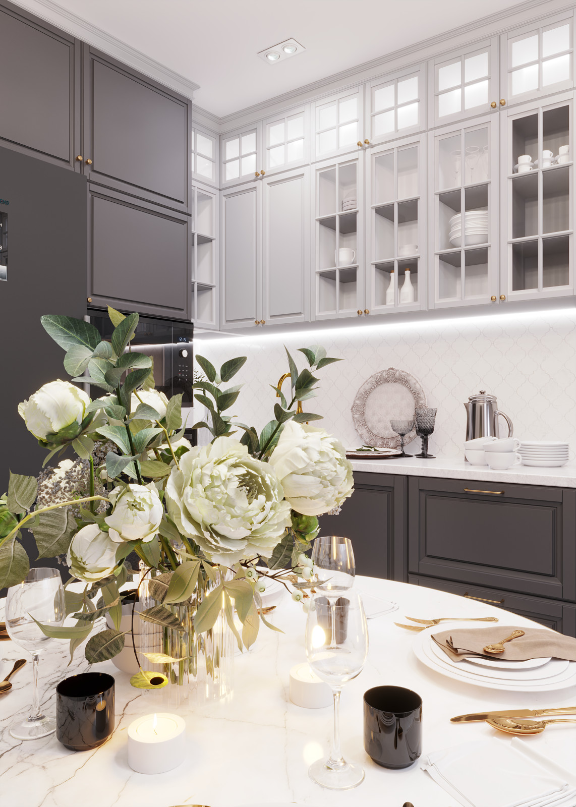 Кухня в стиле современной классики