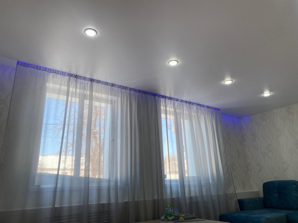 Монтаж натяжных потолков