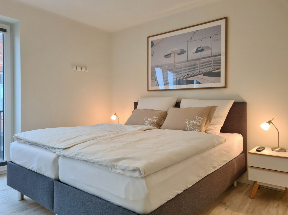 Nordisches Schlafzimmer in Hamburg