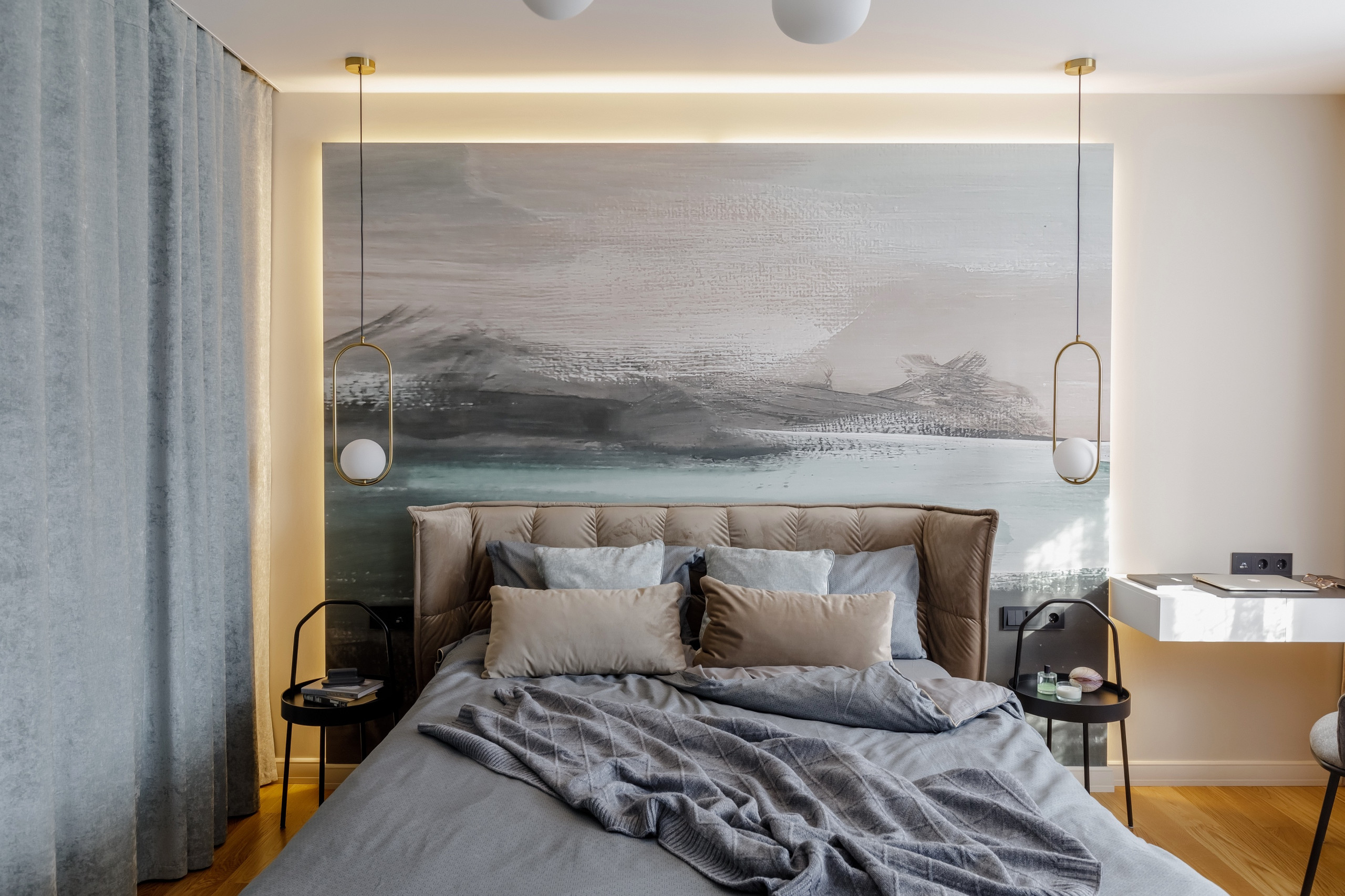 Дизайн спальни: 90 лучших фото