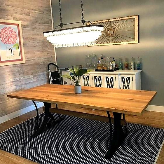 Mountain style dining room photo in Cincinnati