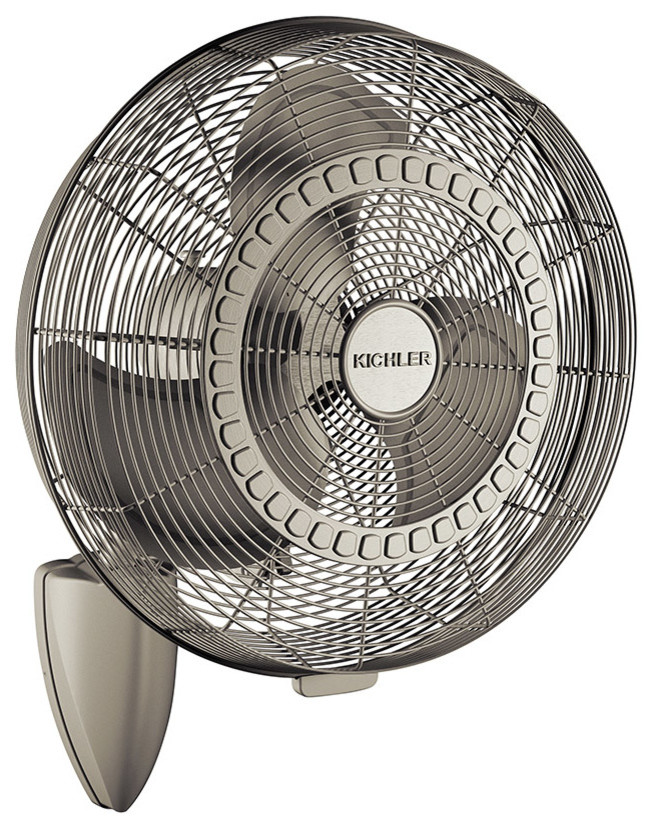 Pola 18 in. Indoor Ceiling Fan, Brushed Nickel