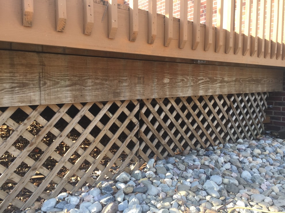 Patio deck renovation