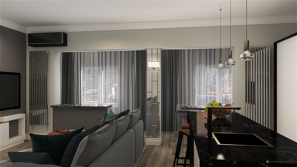 КВАРТИРА ДЛЯ МОЛОДОГО БИЗНЕСМЕНА В Ростове-на-Дону