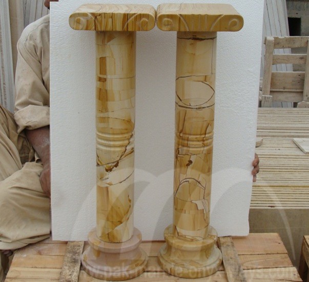 Pedestals Marble and Onyx