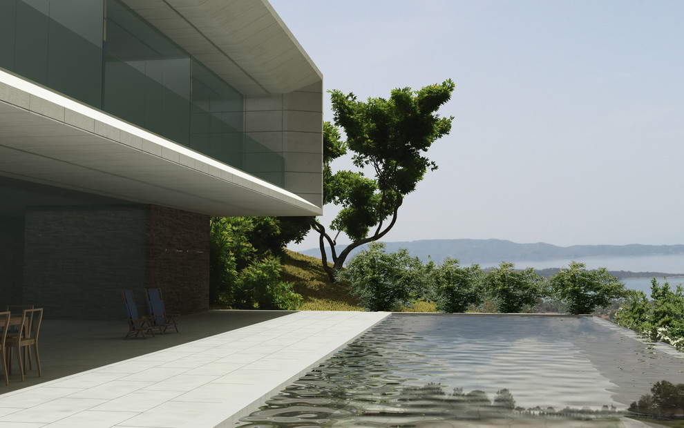 Дом на склоне