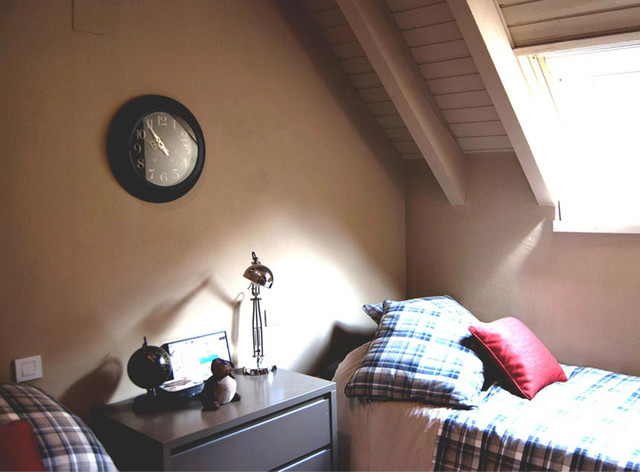 Duplex Baqueira rustikal-schlafzimmer