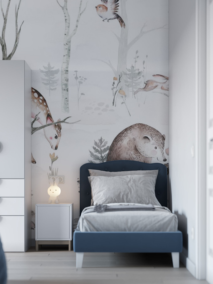 Дизайн-проект 2-комнатной кв., ЖК "Шуваловский", СПб, 60 кв.м.