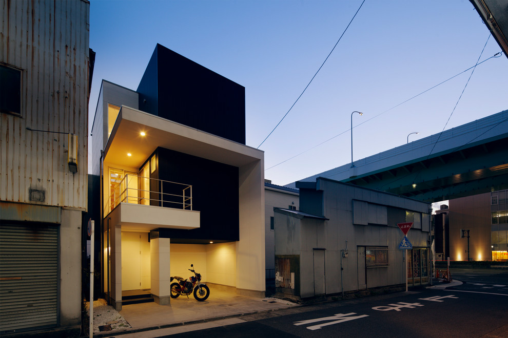 Design ideas for a modern home design in Nagoya.