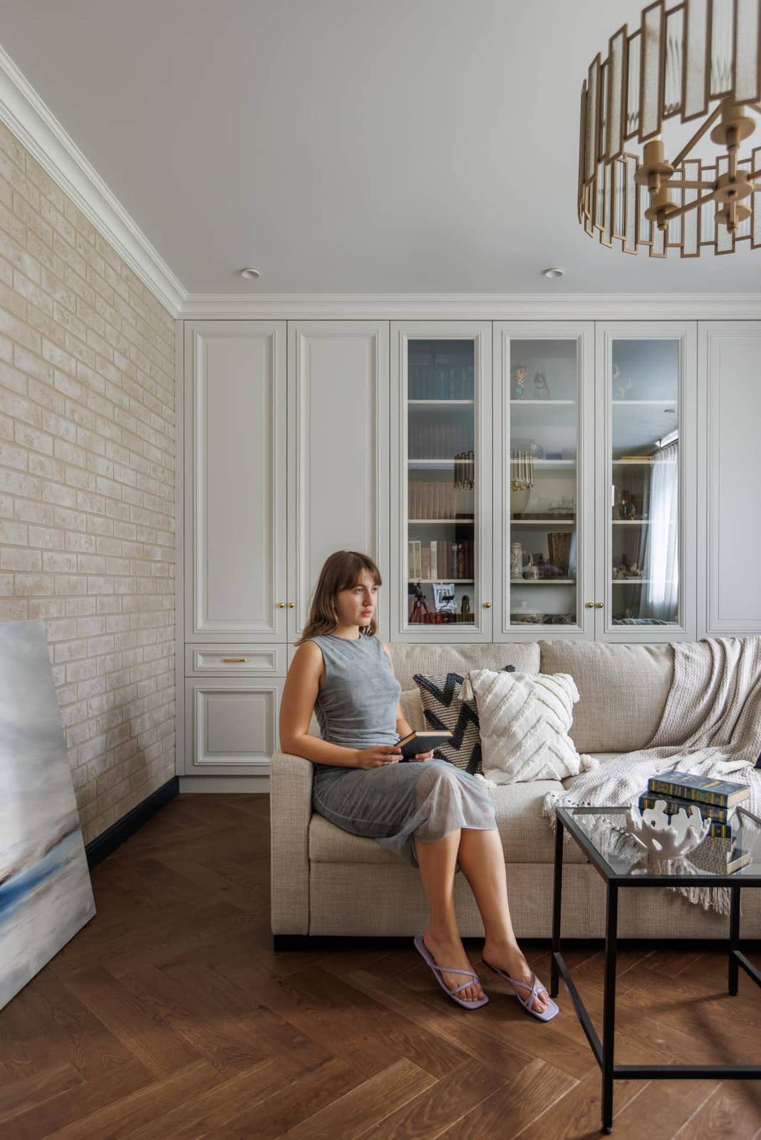 Дизайн и ремонт квартиры в КП «Новогорск» — Единство противоположностей