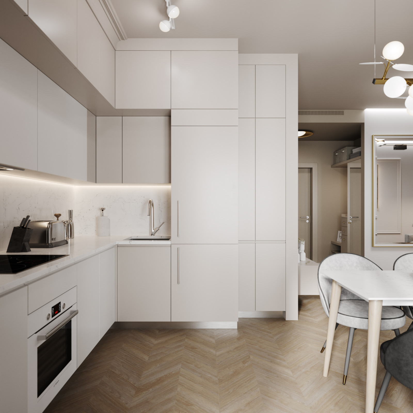 Однокомнатная квартира для студентки