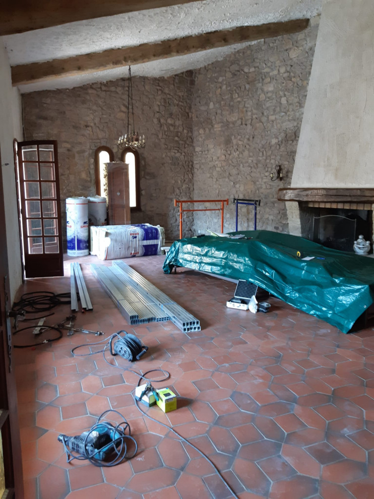 Conseils déco / relooking du salon d'une maison anciennement partie d'un château
