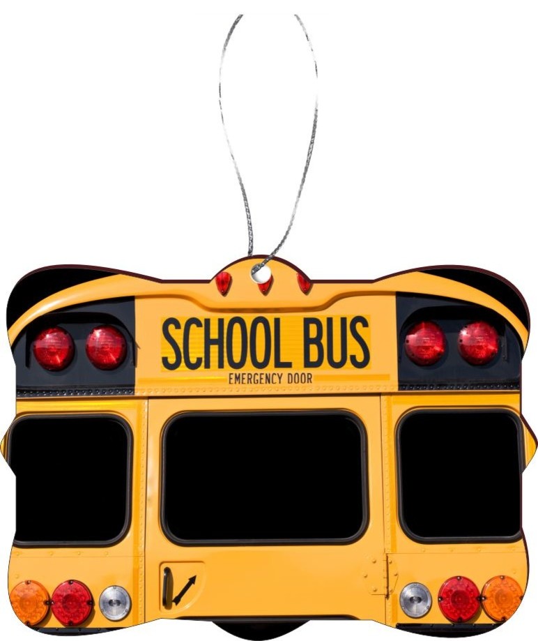 christmas school bus clipart