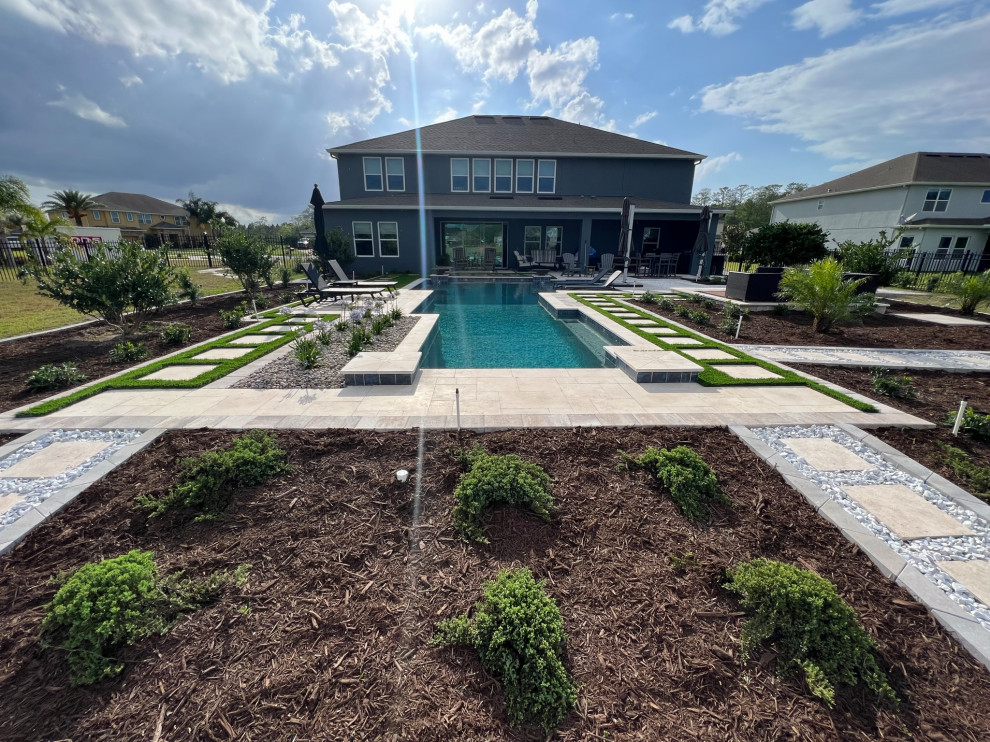 Resort Style Backyard