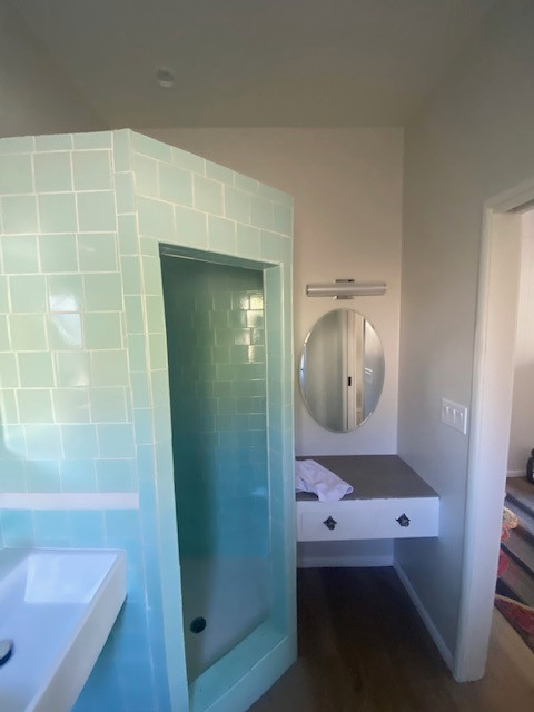 BEFORE Oakland Hills new build primary bath with Steam Shower, 2023