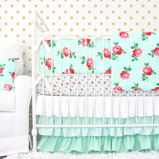 rose nursery bedding