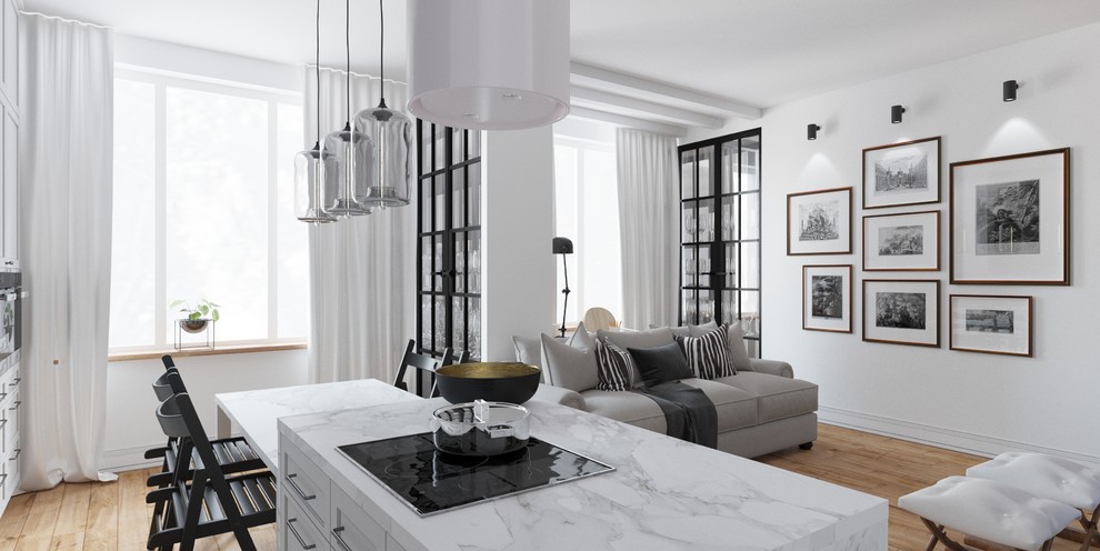 Московская квартира в скандинавском стиле