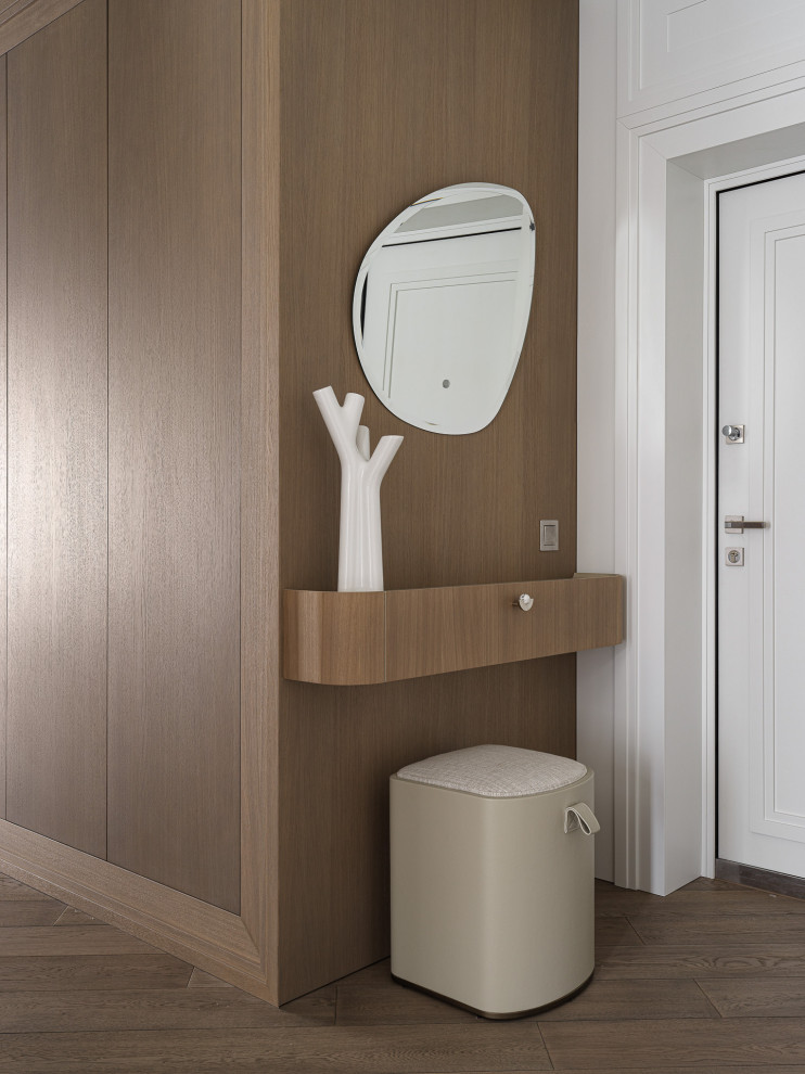 Реализация мебели в проекте в стиле "Тихой роскоши"