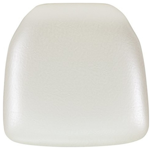 Hard Ivory Vinyl Chiavari Chair Cushion BhIvoryHardVylGg Seat