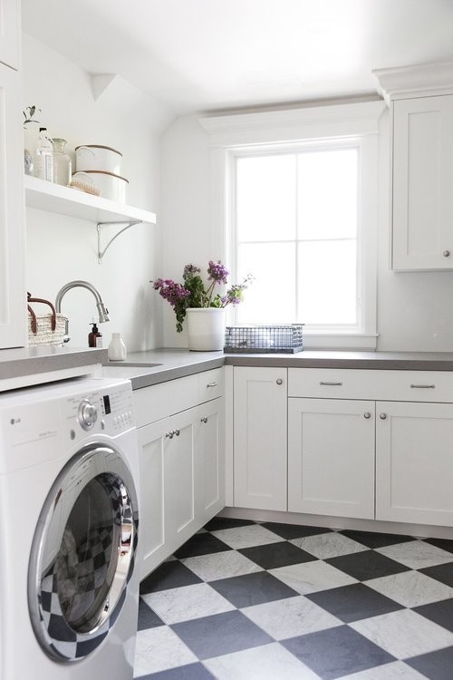 Design ideas for a country laundry room in Salt Lake City.