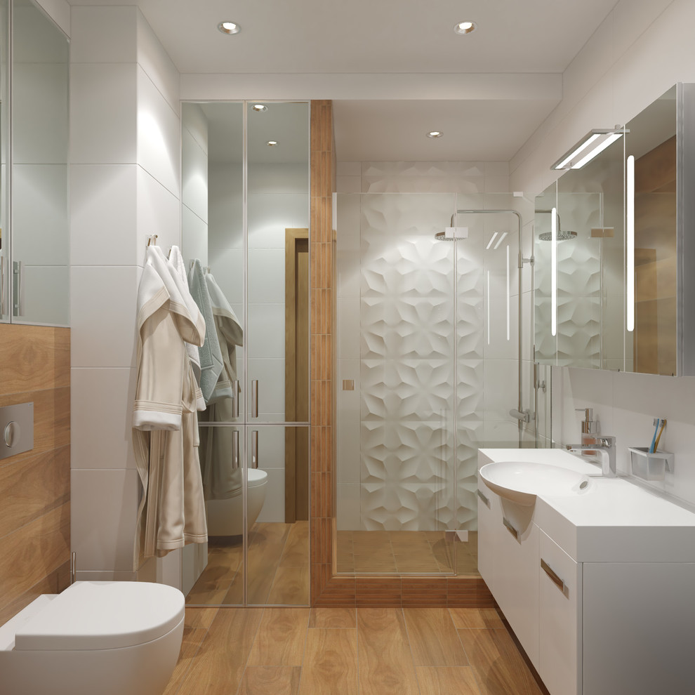 Квартира-студия в скандинавском стиле для молодой девушки