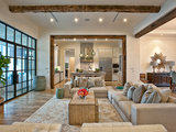 Transitional Living Room by User