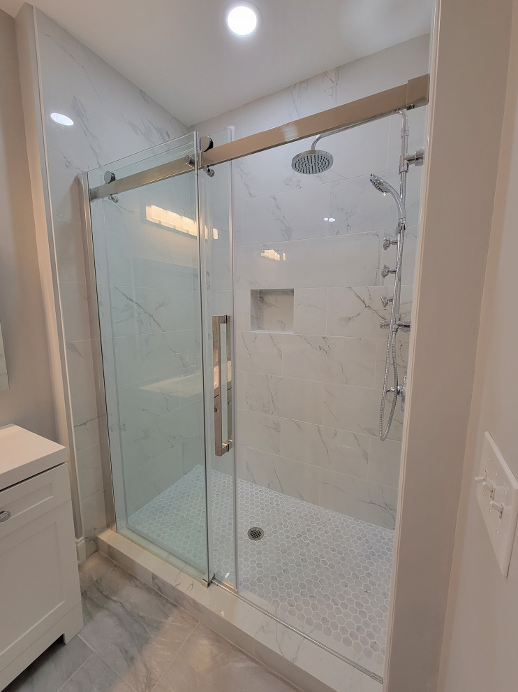 walk-in shower