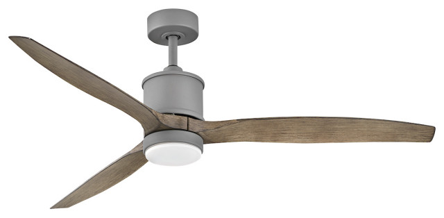 Hinkley Lighting Hover 3 Blade Led Outdoor Ceiling Fan Transitional Fans By Designer And Houzz - 54 Rainman 5 Blade Outdoor Ceiling Fan Light Kit Included