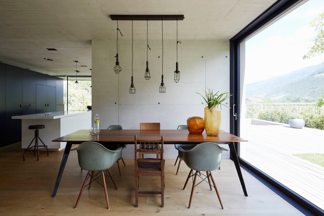 Villa Colsano contemporary-dining-room