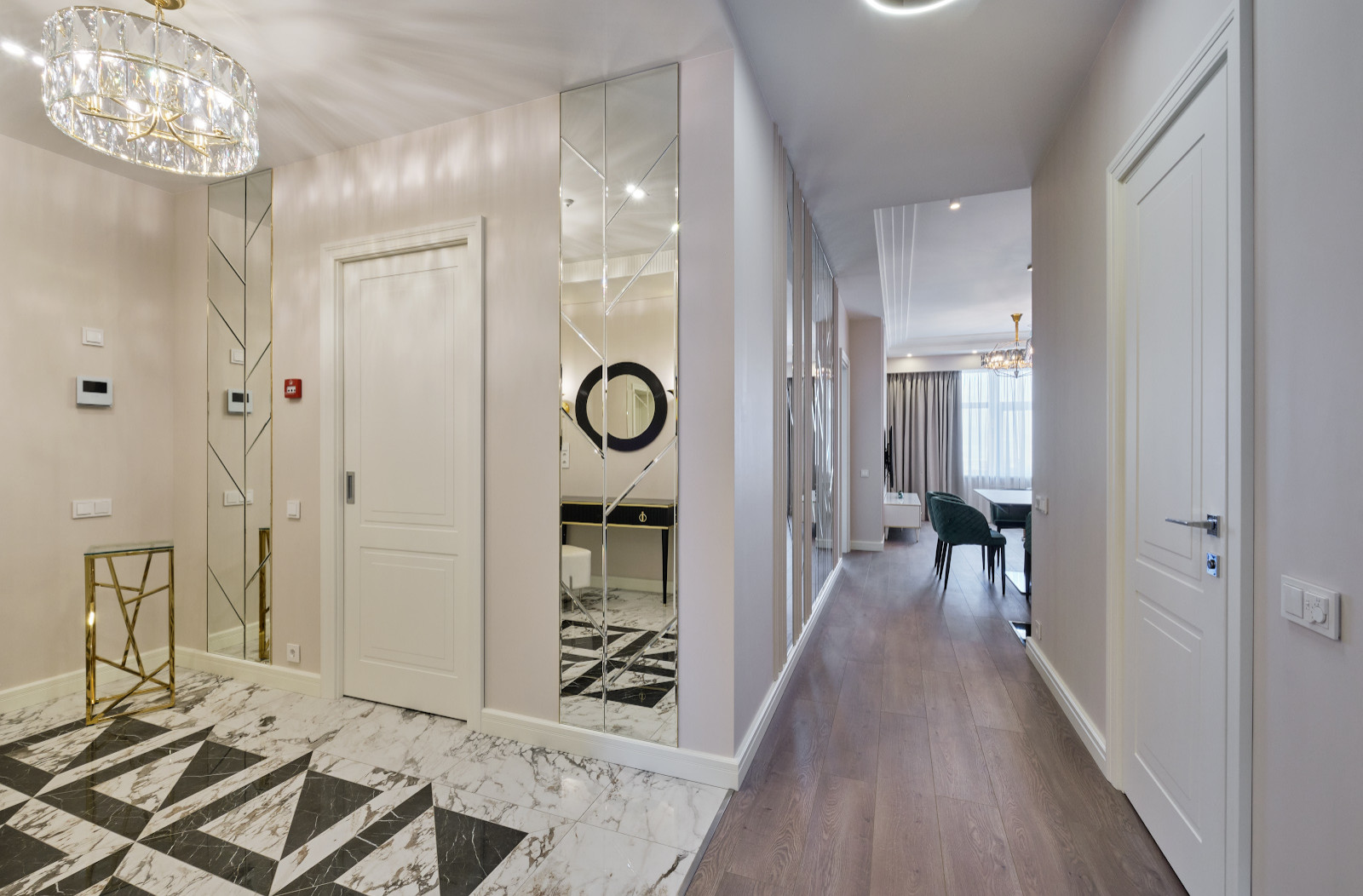 Интерьерная съёмка квартиры в ЖК Триколор (Москва)