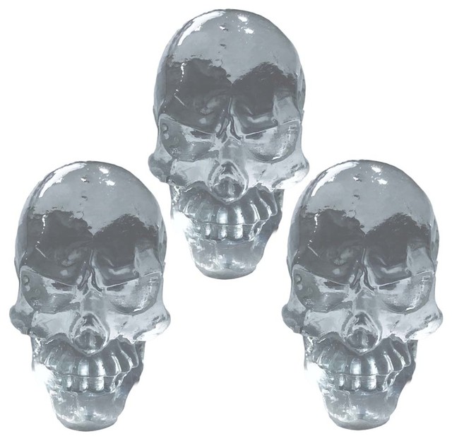 Clear Resin Skull Knobs For Drawers And, Skull Cabinet Knobs