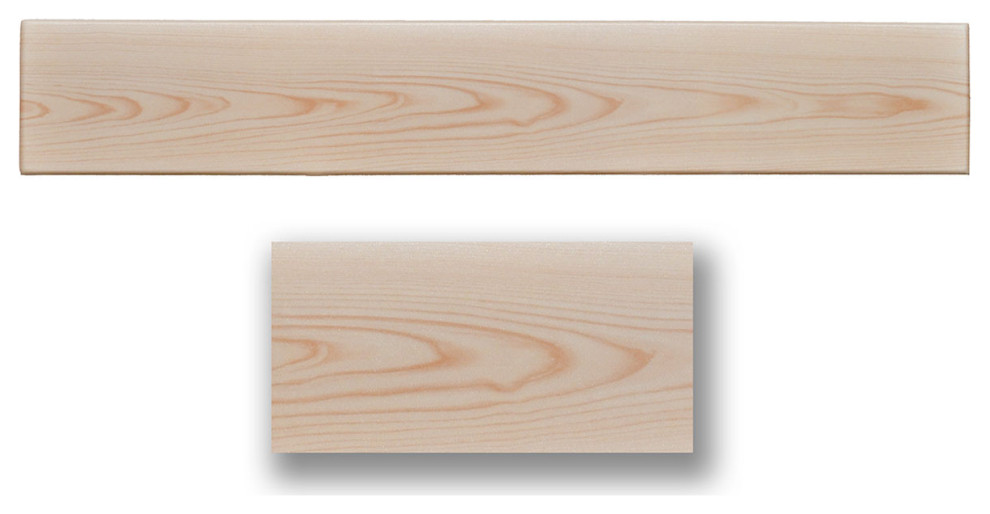 Foam Wood Ceiling Planks 39 in x 6 in Natural Maple, 12 Pack