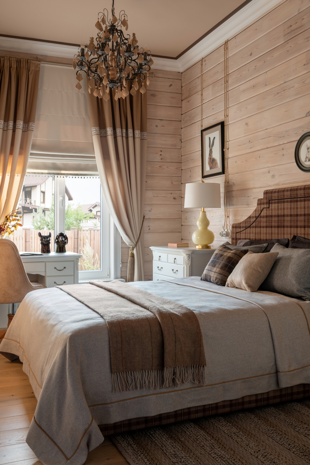 Интерьер деревянного дома