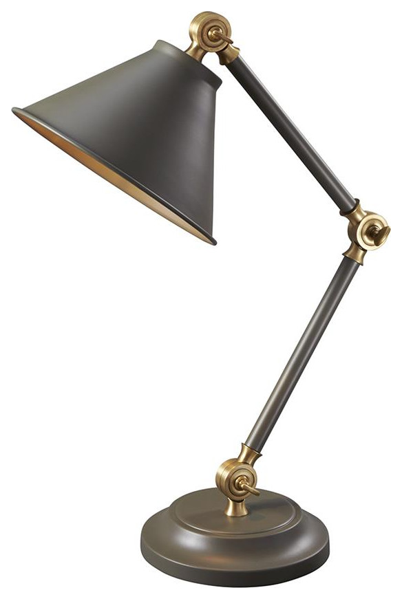 Lucas & McKearn Provence Element Grey Mini Table Lamp