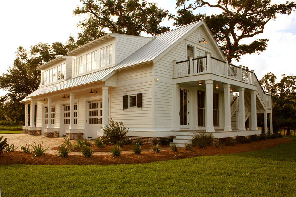 This is an example of a traditional three-car garage in Other.