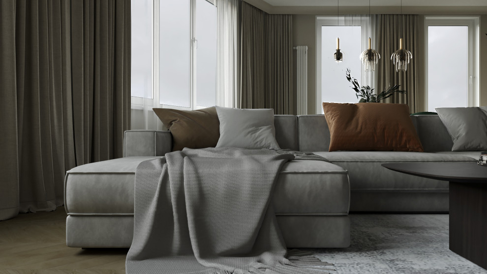 Интерьер квартиры 180 м2 г. Ярославль